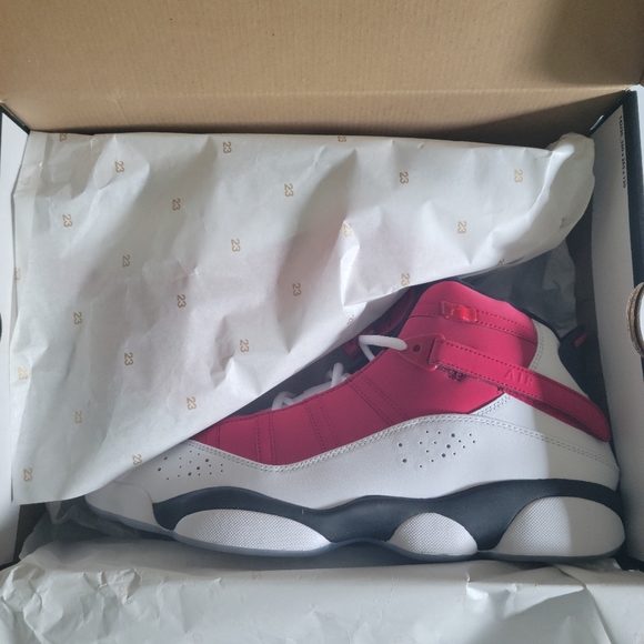 Air Jordan 6 Rings ‘White Carmine’ Mens. Find it cheaper? I'll be it by $20. - Picture 16 of 16